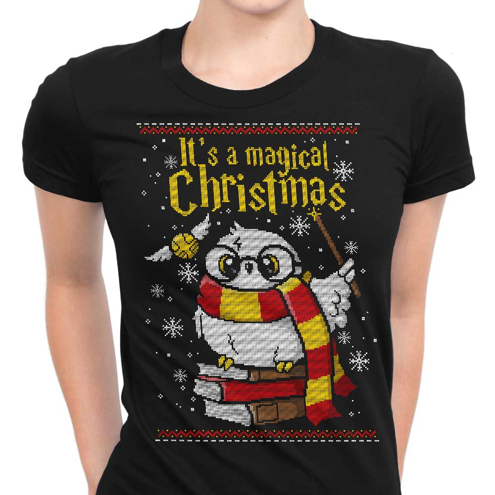 It's a Magical Christmas Women's Apparel - Adult & Kids T-Shirts, Sweatshirts & Hoodies apparel design preview 1