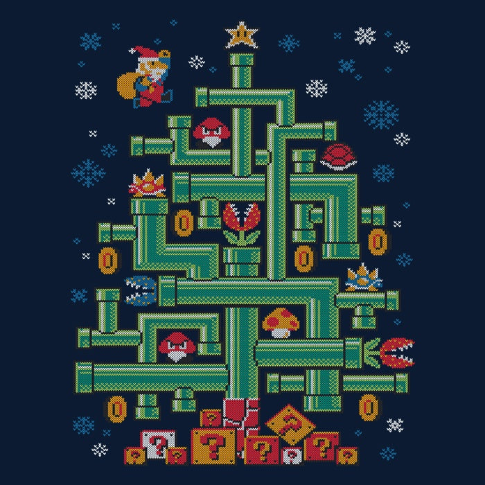 It's a Tree Mario Tank Top - Adult & Kids T-Shirts, Sweatshirts & Hoodies apparel design preview 2