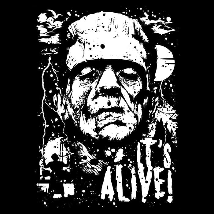 It's Alive Women's V-Neck - Adult & Kids T-Shirts, Sweatshirts & Hoodies apparel design preview 2