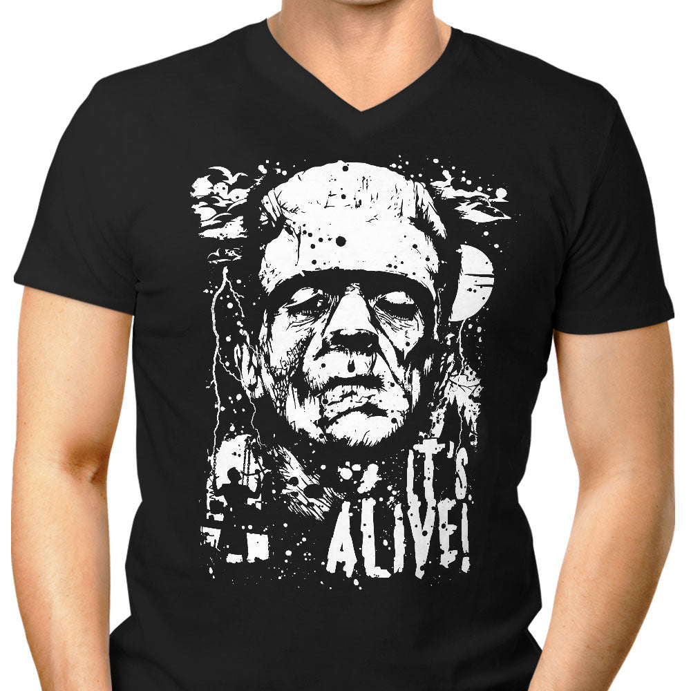 It's Alive Men's V-Neck - Adult & Kids T-Shirts, Sweatshirts & Hoodies apparel design preview 1