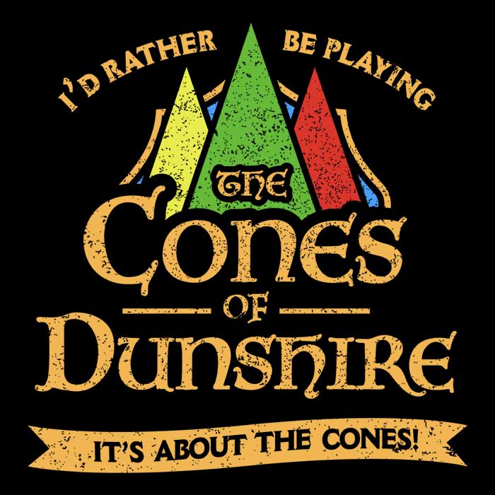 It's All About the Cones Men's Apparel - Adult & Kids T-Shirts, Sweatshirts & Hoodies apparel design preview 2