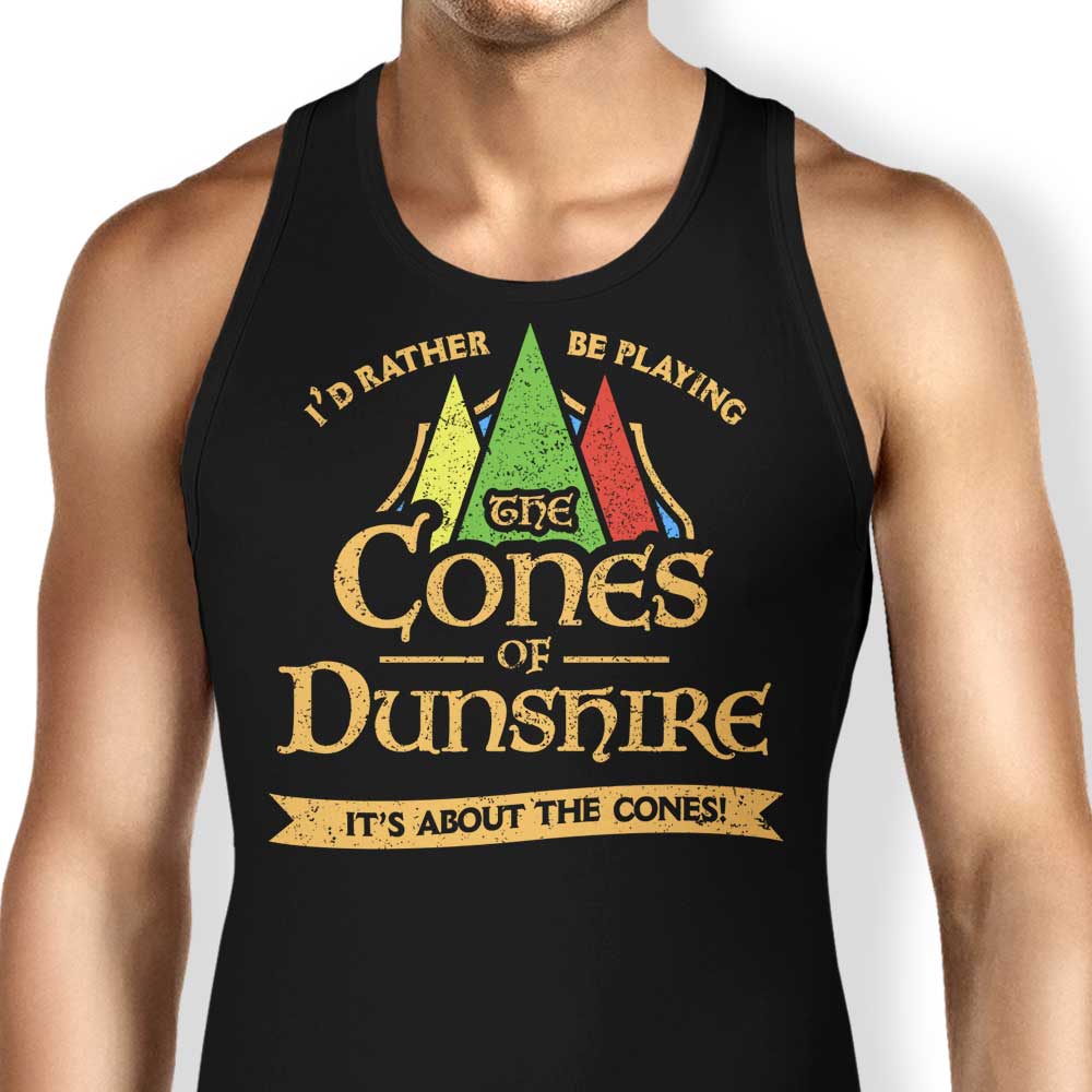 It's All About the Cones Tank Top - Adult & Kids T-Shirts, Sweatshirts & Hoodies apparel design preview 1
