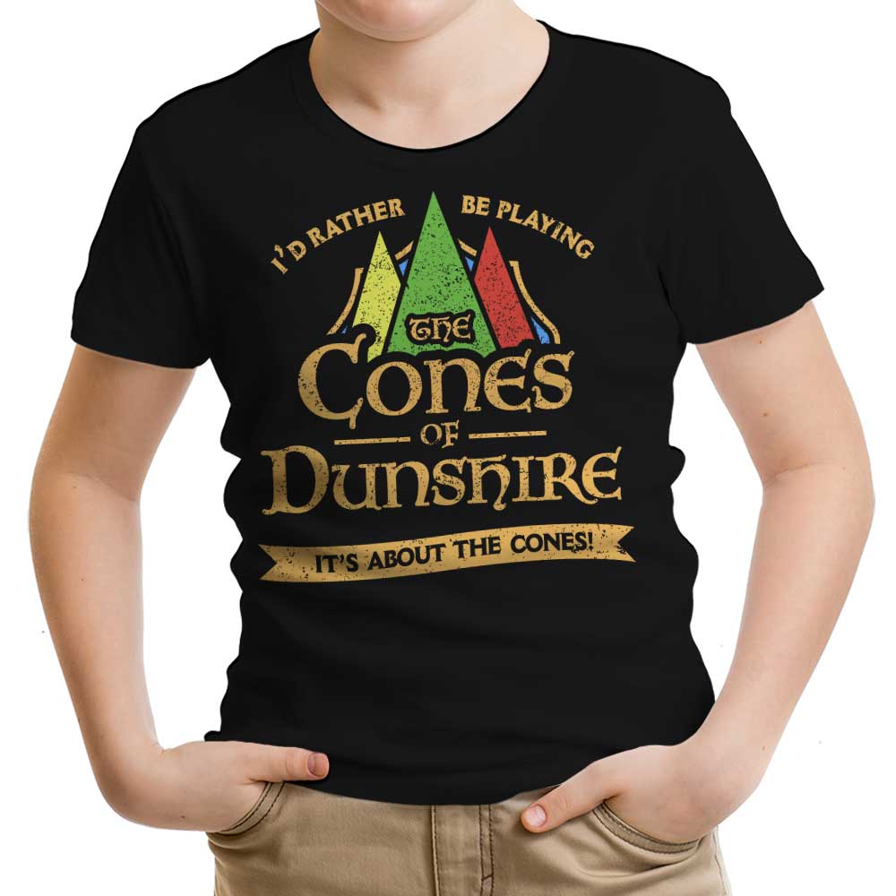 It's All About the Cones Youth Apparel - Adult & Kids T-Shirts, Sweatshirts & Hoodies apparel design preview 1