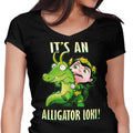 It's an Alligator Women's V-Neck - Adult & Kids T-Shirts, Sweatshirts & Hoodies apparel design preview 1