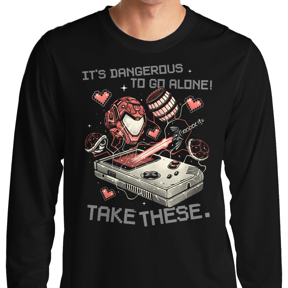 It's Dangerous Take These - Adult & Kids T-Shirts, Sweatshirts & Hoodies apparel design preview 1