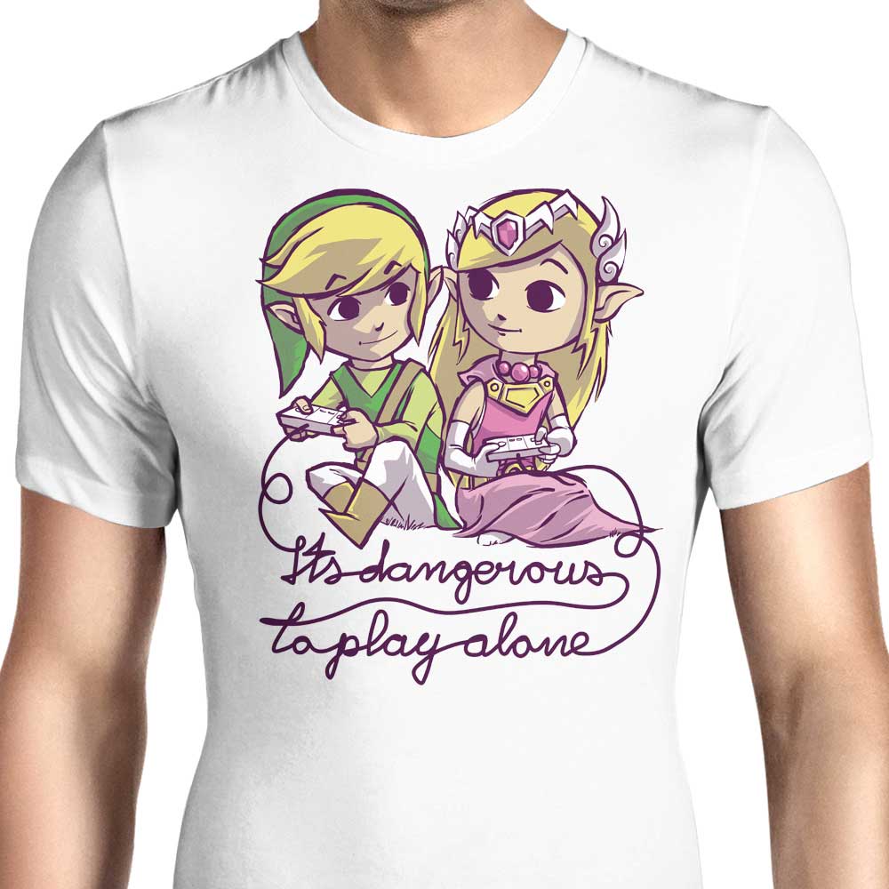 It's Dangerous to Play Alone Men's Apparel - Adult & Kids T-Shirts, Sweatshirts & Hoodies apparel design preview 1
