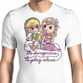 It's Dangerous to Play Alone Men's Apparel - Adult & Kids T-Shirts, Sweatshirts & Hoodies apparel design preview 1