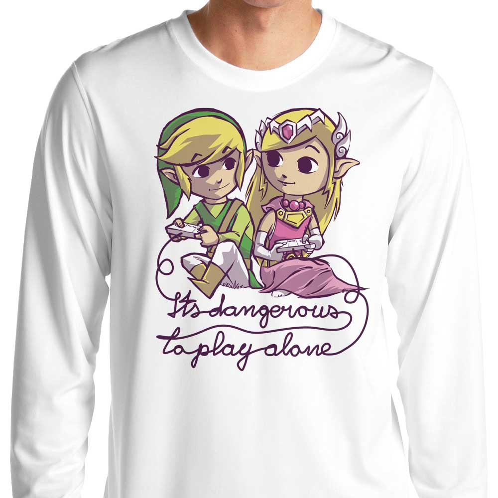 It's Dangerous to Play Alone - Adult & Kids T-Shirts, Sweatshirts & Hoodies apparel design preview 1