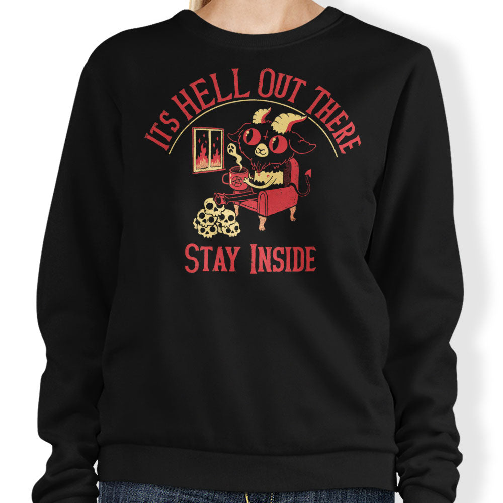 It's Hell Out There - Adult & Kids T-Shirts, Sweatshirts & Hoodies apparel design preview 1
