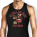 It's Hell Out There Tank Top - Adult & Kids T-Shirts, Sweatshirts & Hoodies apparel design preview 1