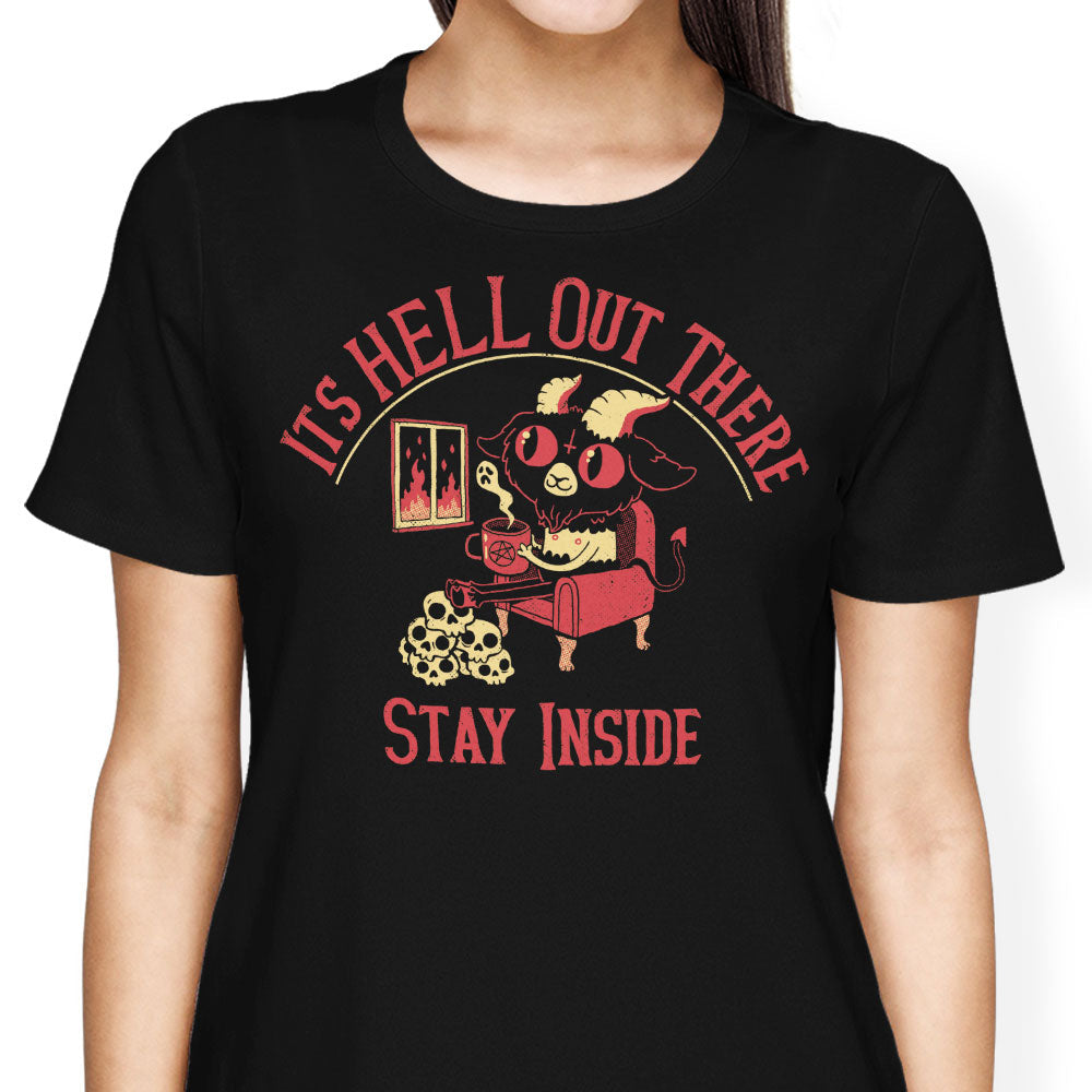 It's Hell Out There Women's Apparel - Adult & Kids T-Shirts, Sweatshirts & Hoodies apparel design preview 1