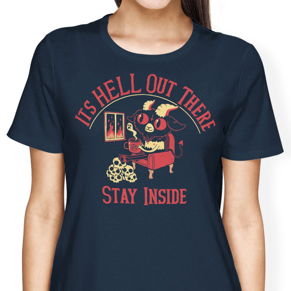 It's Hell Out There Women's Apparel - Adult & Kids T-Shirts, Sweatshirts & Hoodies apparel design preview 2