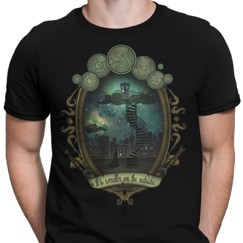 It's Smaller on the Outside Men's Apparel - Adult & Kids T-Shirts, Sweatshirts & Hoodies apparel design preview 2