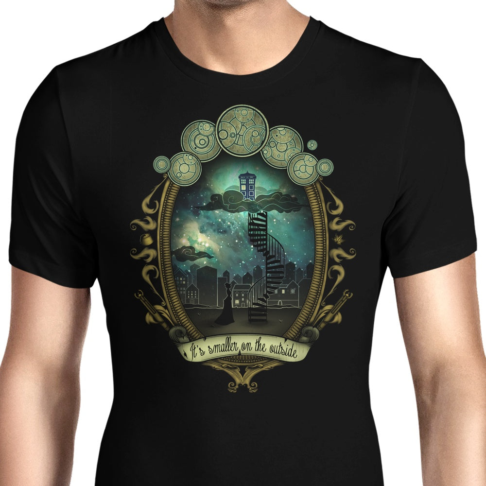 It's Smaller on the Outside Men's Apparel - Adult & Kids T-Shirts, Sweatshirts & Hoodies apparel design preview 1