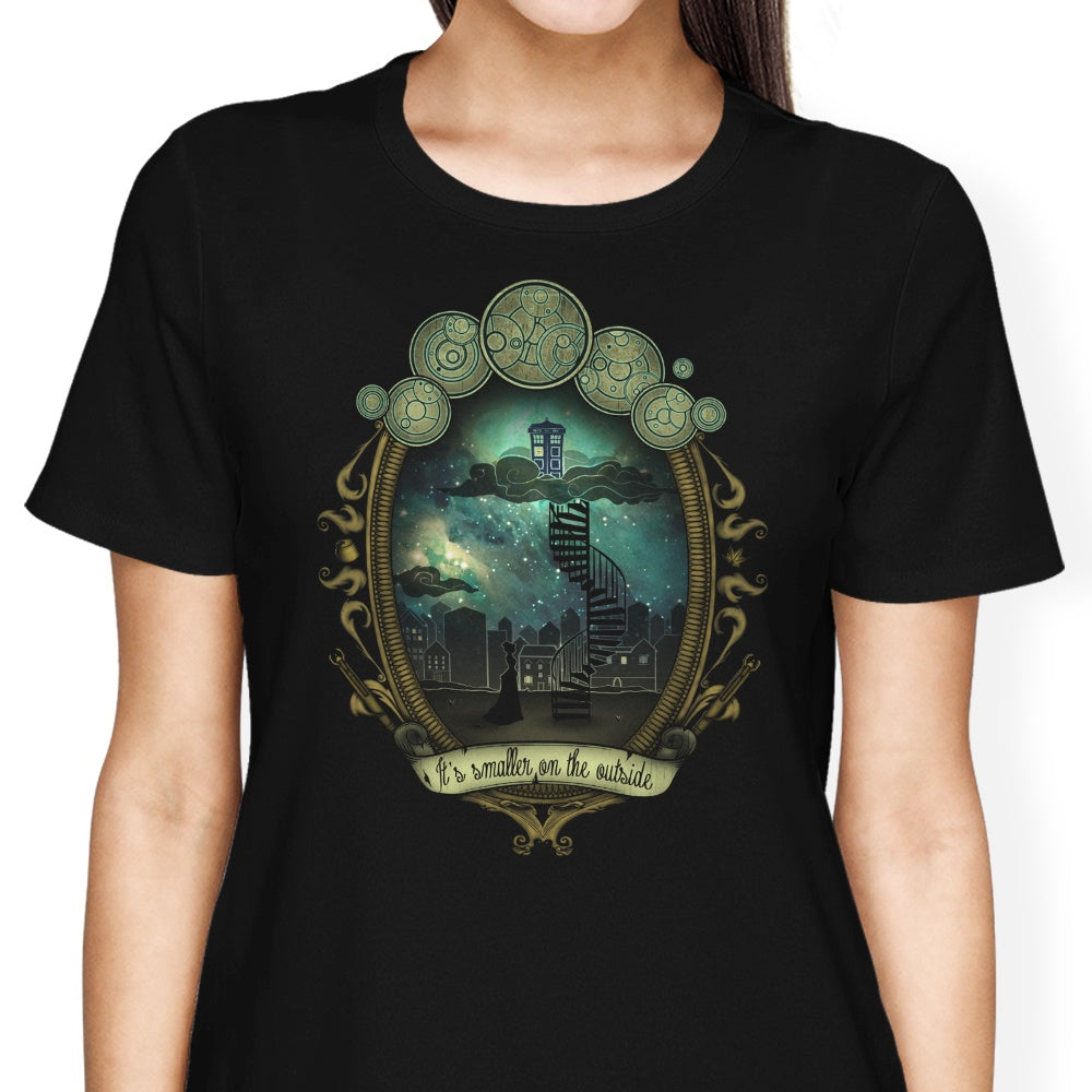 It's Smaller on the Outside Women's Apparel - Adult & Kids T-Shirts, Sweatshirts & Hoodies apparel design preview 2