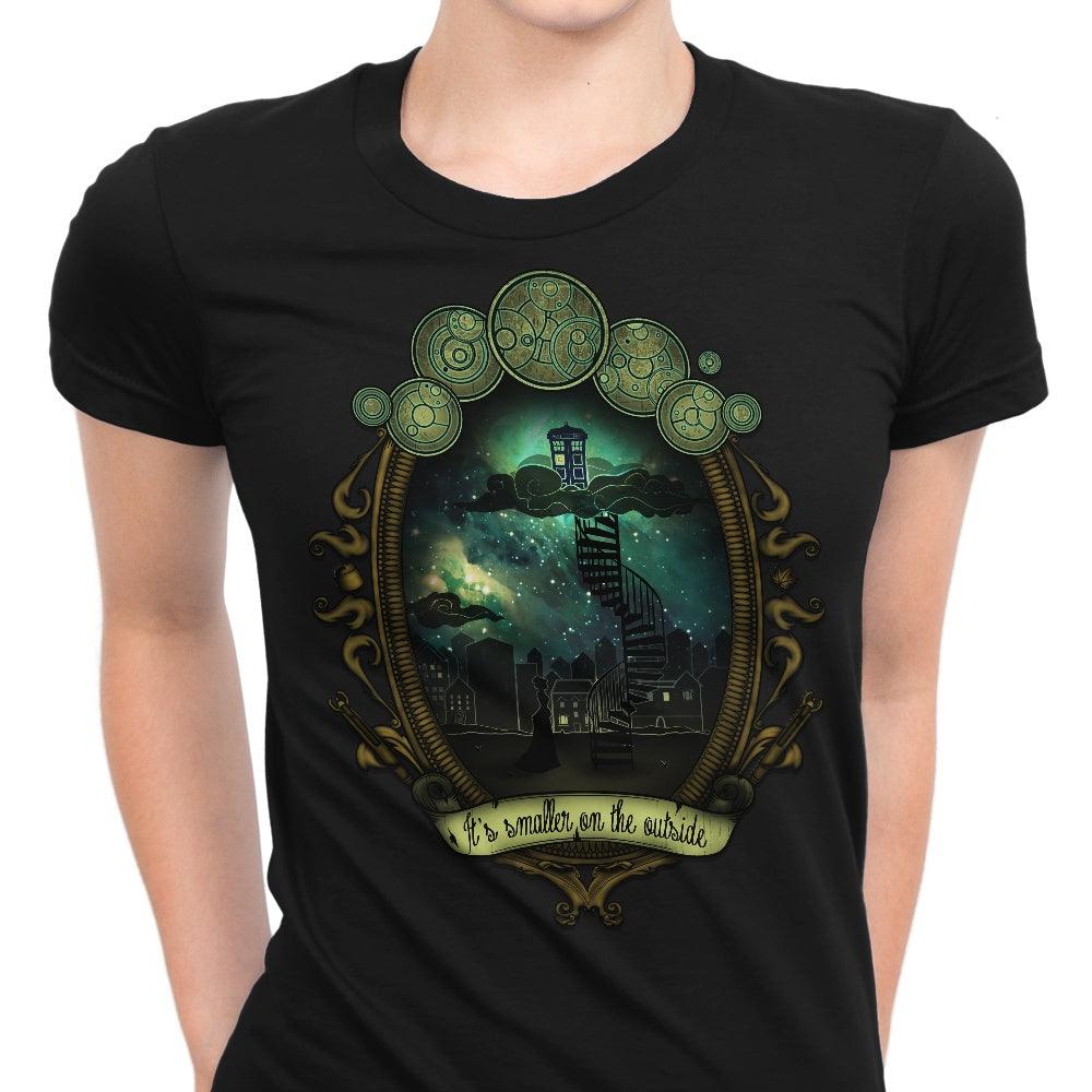 It's Smaller on the Outside Women's Apparel - Adult & Kids T-Shirts, Sweatshirts & Hoodies apparel design preview 1