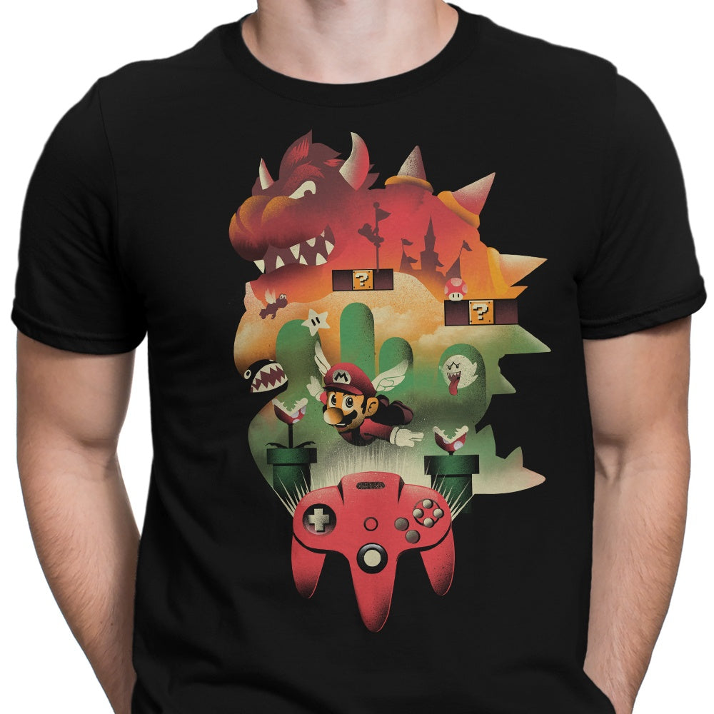 It's-a Me, 64 Men's Apparel - Adult & Kids T-Shirts, Sweatshirts & Hoodies apparel design preview 2