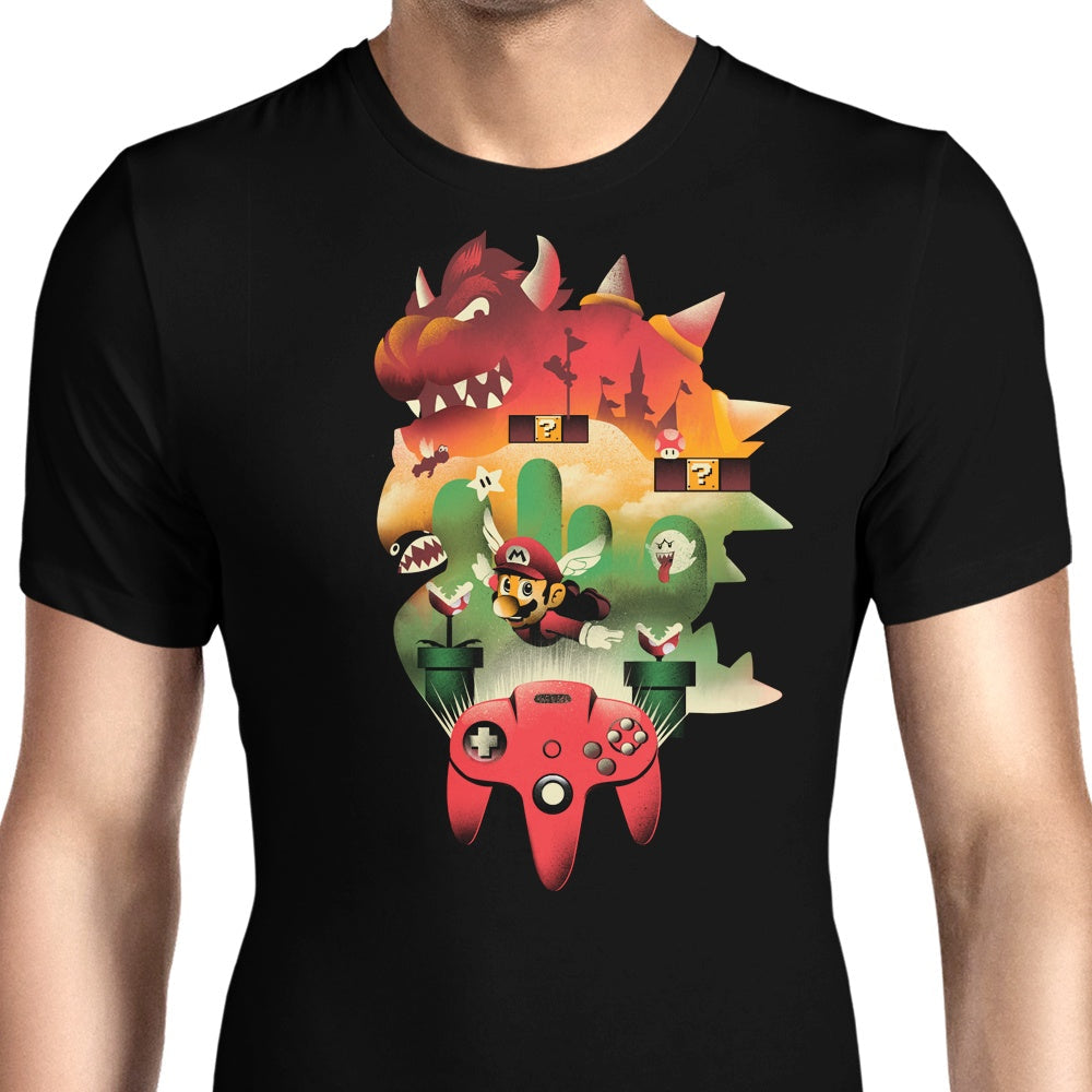 It's-a Me, 64 Men's Apparel - Adult & Kids T-Shirts, Sweatshirts & Hoodies apparel design preview 1