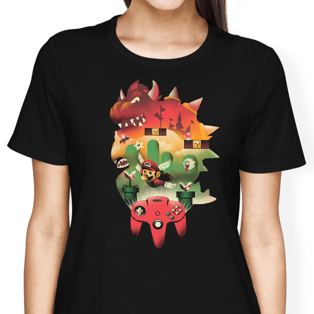 It's-a Me, 64 Women's Apparel - Adult & Kids T-Shirts, Sweatshirts & Hoodies apparel design preview 2