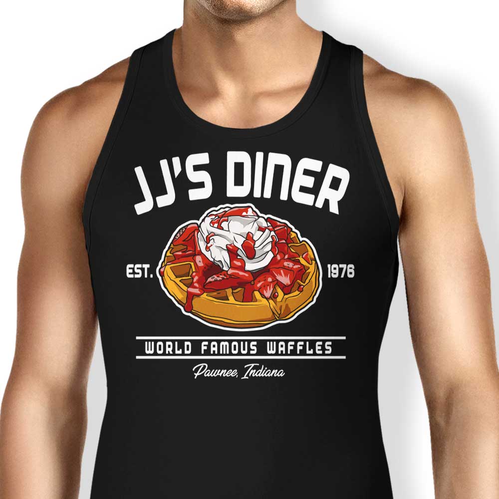 JJ's Famous Waffles Tank Top - Adult & Kids T-Shirts, Sweatshirts & Hoodies apparel design preview 1