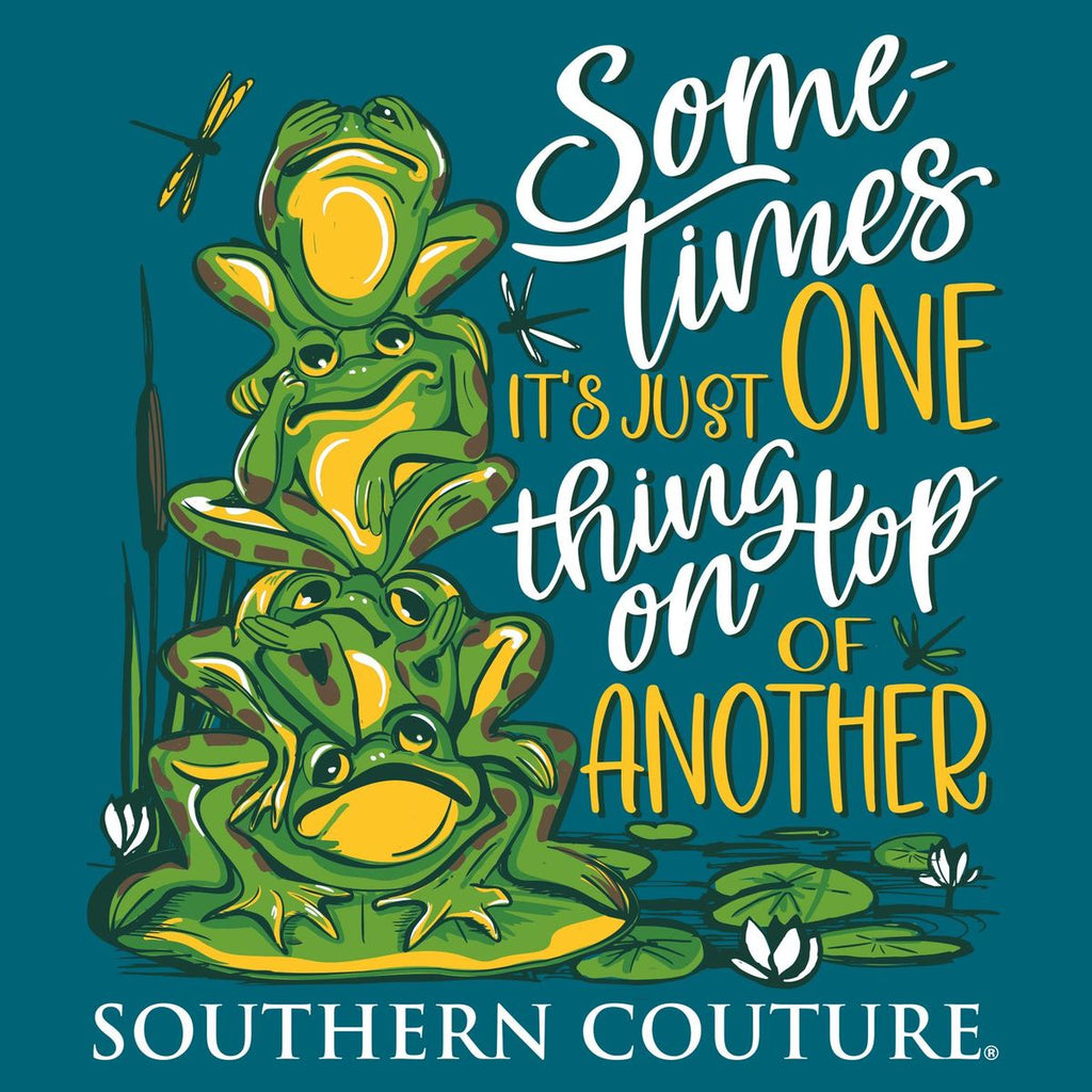 Southern Couture Classic Top of Another Frog - Adult & Kids T-Shirts, Sweatshirts & Hoodies apparel design preview 2
