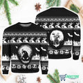 Jack Skellington Horror Nightmare Ugly Christmas Sweater product image 2