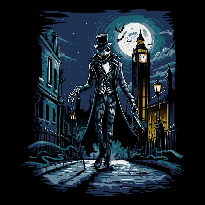 Jack the Ripper Coasters - Adult & Kids T-Shirts, Sweatshirts & Hoodies apparel design preview 1