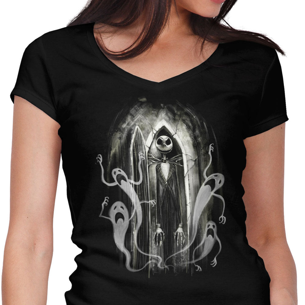 Jackferatu Women's V-Neck - Adult & Kids T-Shirts, Sweatshirts & Hoodies apparel design preview 1