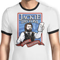 Jackie Daytona Ringer - Adult & Kids T-Shirts, Sweatshirts & Hoodies apparel design preview 1