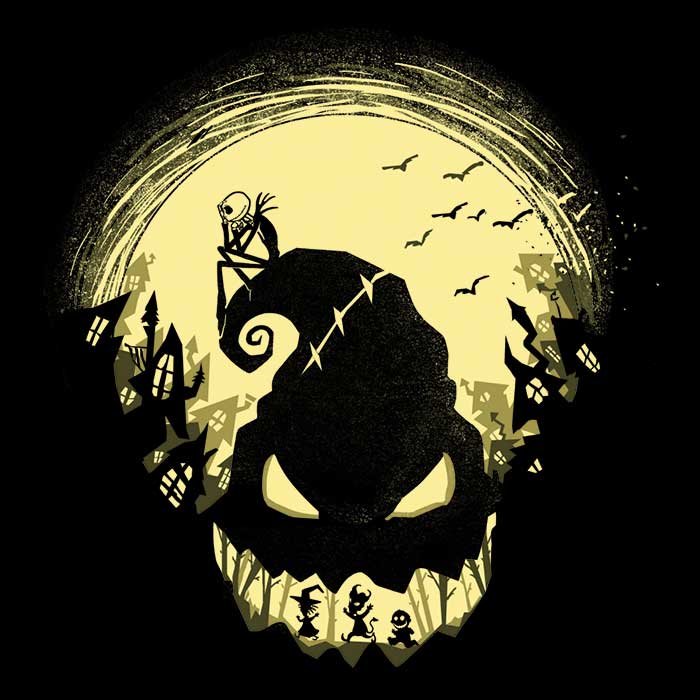 Jack's Nightmare Women's Apparel - Adult & Kids T-Shirts, Sweatshirts & Hoodies apparel design preview 2