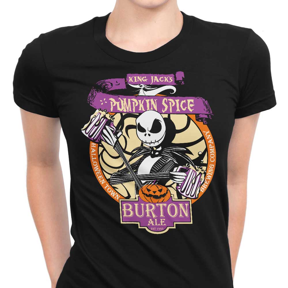 Jack's Pumpkin Spice Women's Apparel - Adult & Kids T-Shirts, Sweatshirts & Hoodies apparel design preview 1