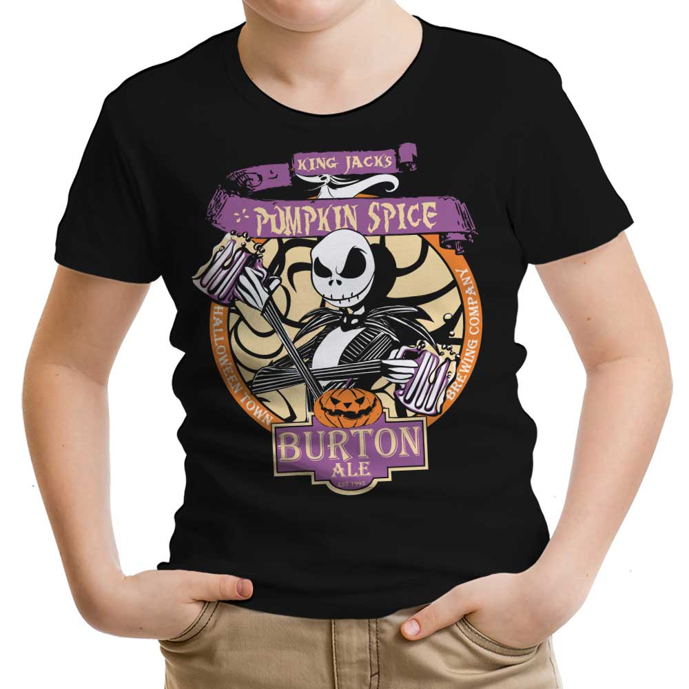 Jack's Pumpkin Spice Youth Apparel - Adult & Kids T-Shirts, Sweatshirts & Hoodies apparel design preview 1