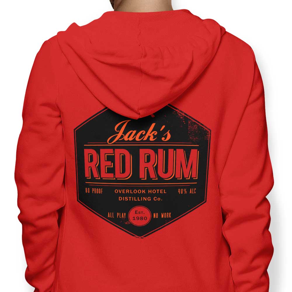 Jack's Red Rum - Adult & Kids T-Shirts, Sweatshirts & Hoodies apparel design preview 1