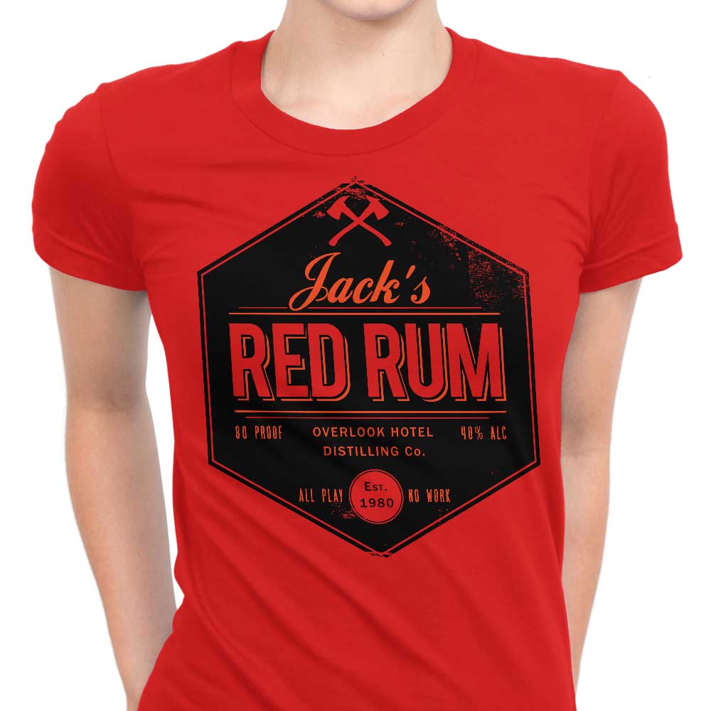 Jack's Red Rum Women's Apparel - Adult & Kids T-Shirts, Sweatshirts & Hoodies apparel design preview 1