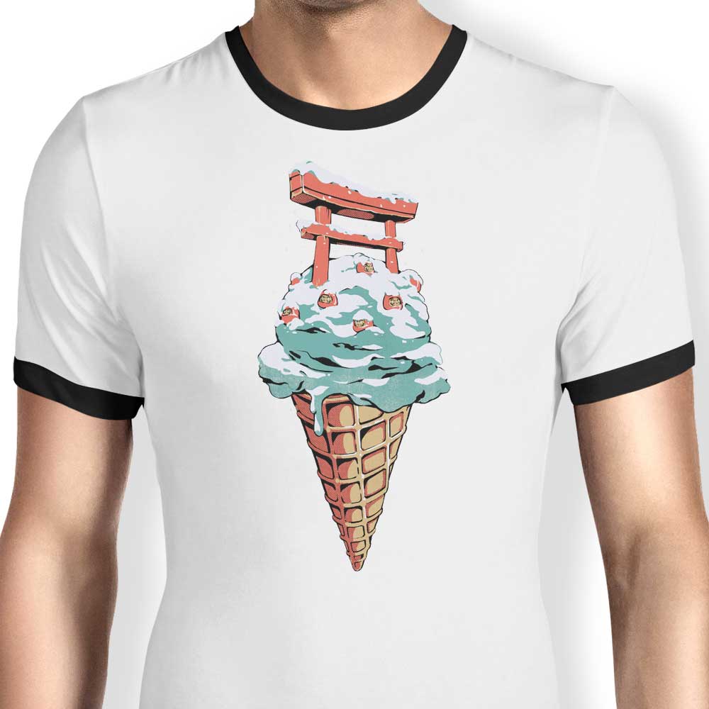 Japanese Ice Cream Ringer - Adult & Kids T-Shirts, Sweatshirts & Hoodies apparel design preview 1