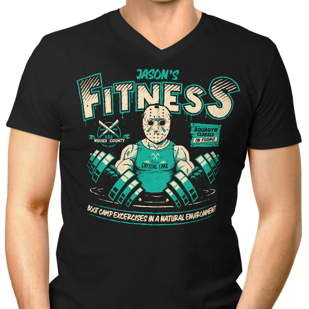 Jason's Fitness Men's V-Neck - Adult & Kids T-Shirts, Sweatshirts & Hoodies apparel design preview 1