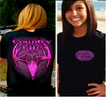 SALE Country Life Outfitters Black Pink Jen Deer Head - Adult & Kids T-Shirts, Sweatshirts & Hoodies apparel design preview 1