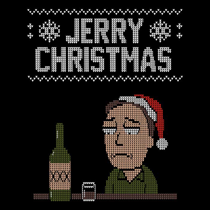 Jerry Christmas - Adult & Kids T-Shirts, Sweatshirts & Hoodies apparel design preview 2