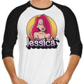Jessica 3/4 Sleeve Raglan - Adult & Kids T-Shirts, Sweatshirts & Hoodies apparel design preview 1