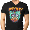 Jinkies Men's V-Neck - Adult & Kids T-Shirts, Sweatshirts & Hoodies apparel design preview 1