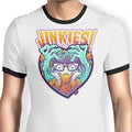 Jinkies Ringer - Adult & Kids T-Shirts, Sweatshirts & Hoodies apparel design preview 1