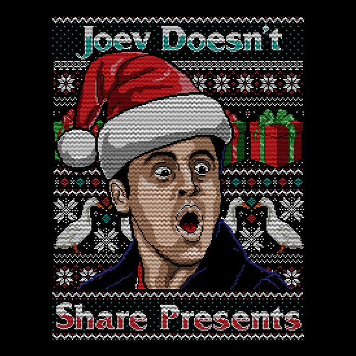 Joey Doesn't Share Sweater Men's Apparel - Adult & Kids T-Shirts, Sweatshirts & Hoodies apparel design preview 2