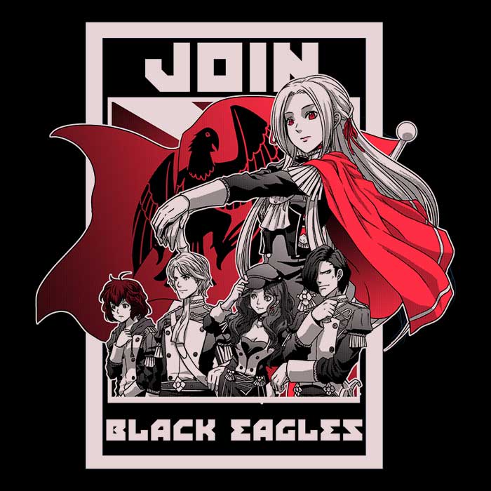 Join Black Eagles Women's Apparel - Adult & Kids T-Shirts, Sweatshirts & Hoodies apparel design preview 2