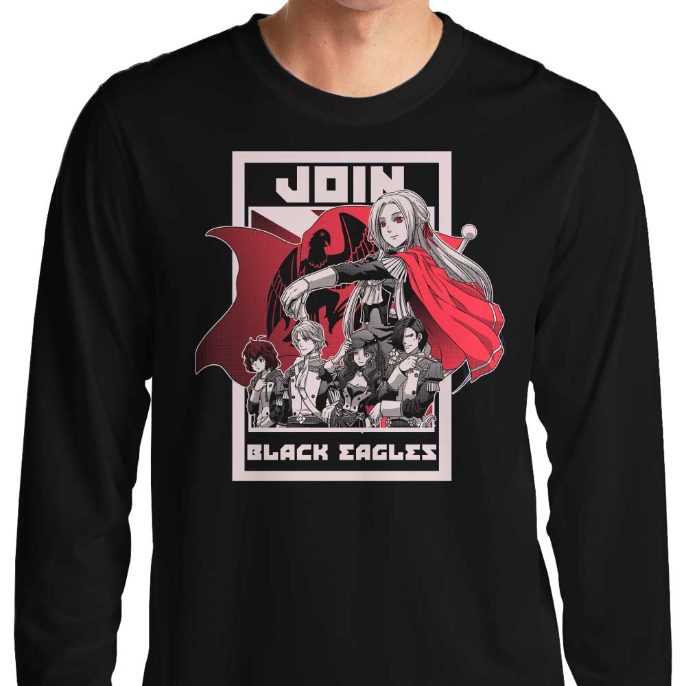 Join Black Eagles - Adult & Kids T-Shirts, Sweatshirts & Hoodies apparel design preview 1