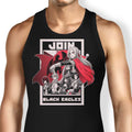 Join Black Eagles Tank Top - Adult & Kids T-Shirts, Sweatshirts & Hoodies apparel design preview 1