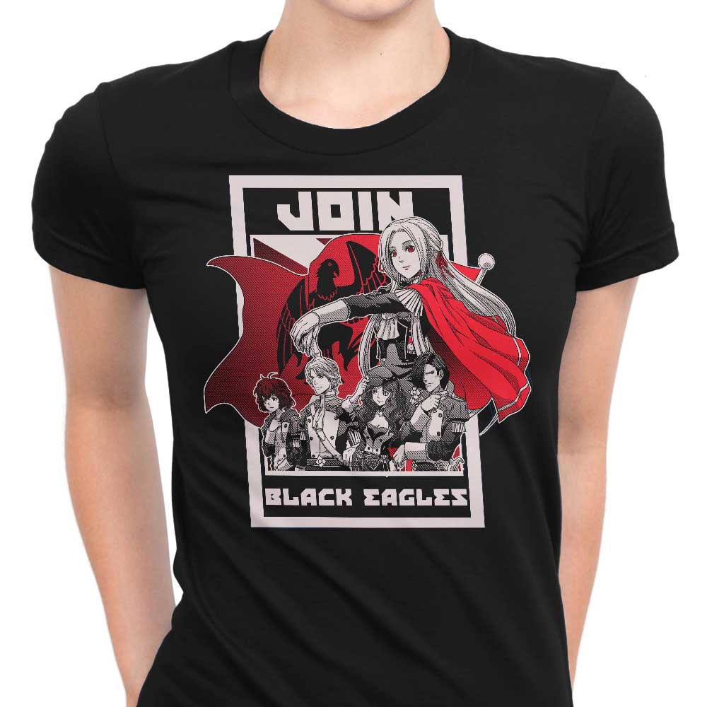 Join Black Eagles Women's Apparel - Adult & Kids T-Shirts, Sweatshirts & Hoodies apparel design preview 1