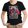 Join Black Eagles Youth Apparel - Adult & Kids T-Shirts, Sweatshirts & Hoodies apparel design preview 1