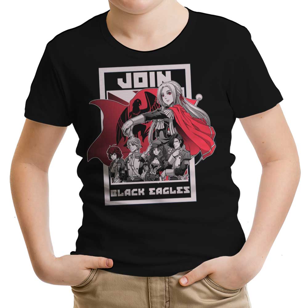 Join Black Eagles Youth Apparel - Adult & Kids T-Shirts, Sweatshirts & Hoodies apparel design preview 1