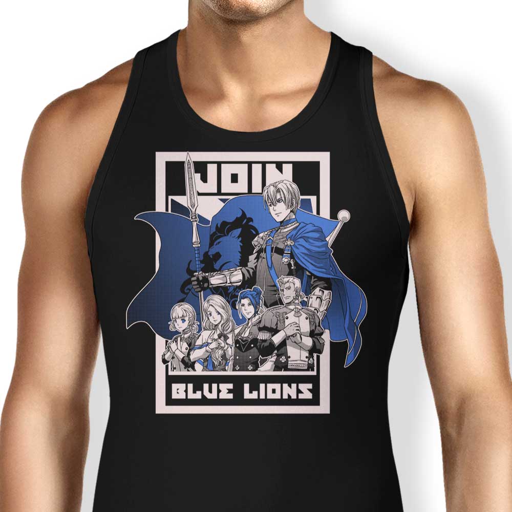 Join Blue Lions Tank Top - Adult & Kids T-Shirts, Sweatshirts & Hoodies apparel design preview 1