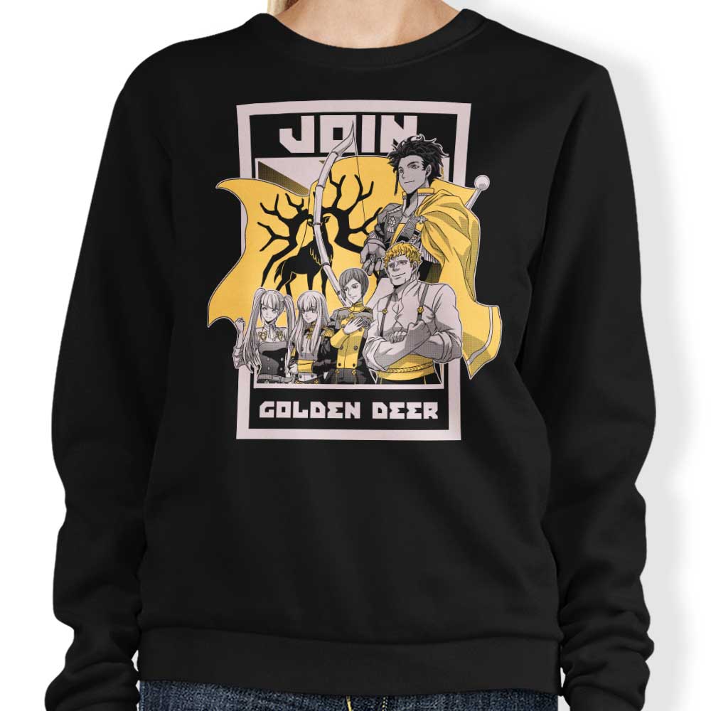 Join Golden Deer - Adult & Kids T-Shirts, Sweatshirts & Hoodies apparel design preview 1